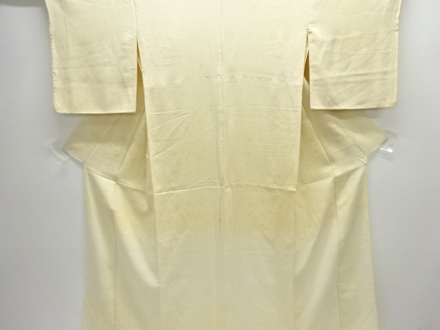 アンティーク　白錦紗中着